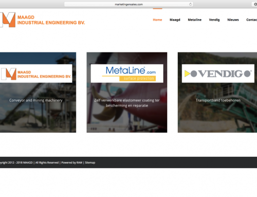Nieuwe website Maagd Industrial Engineering